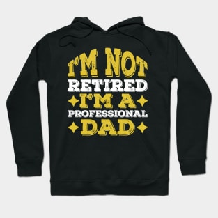 Professional Dad Retired Funny Gift Hoodie